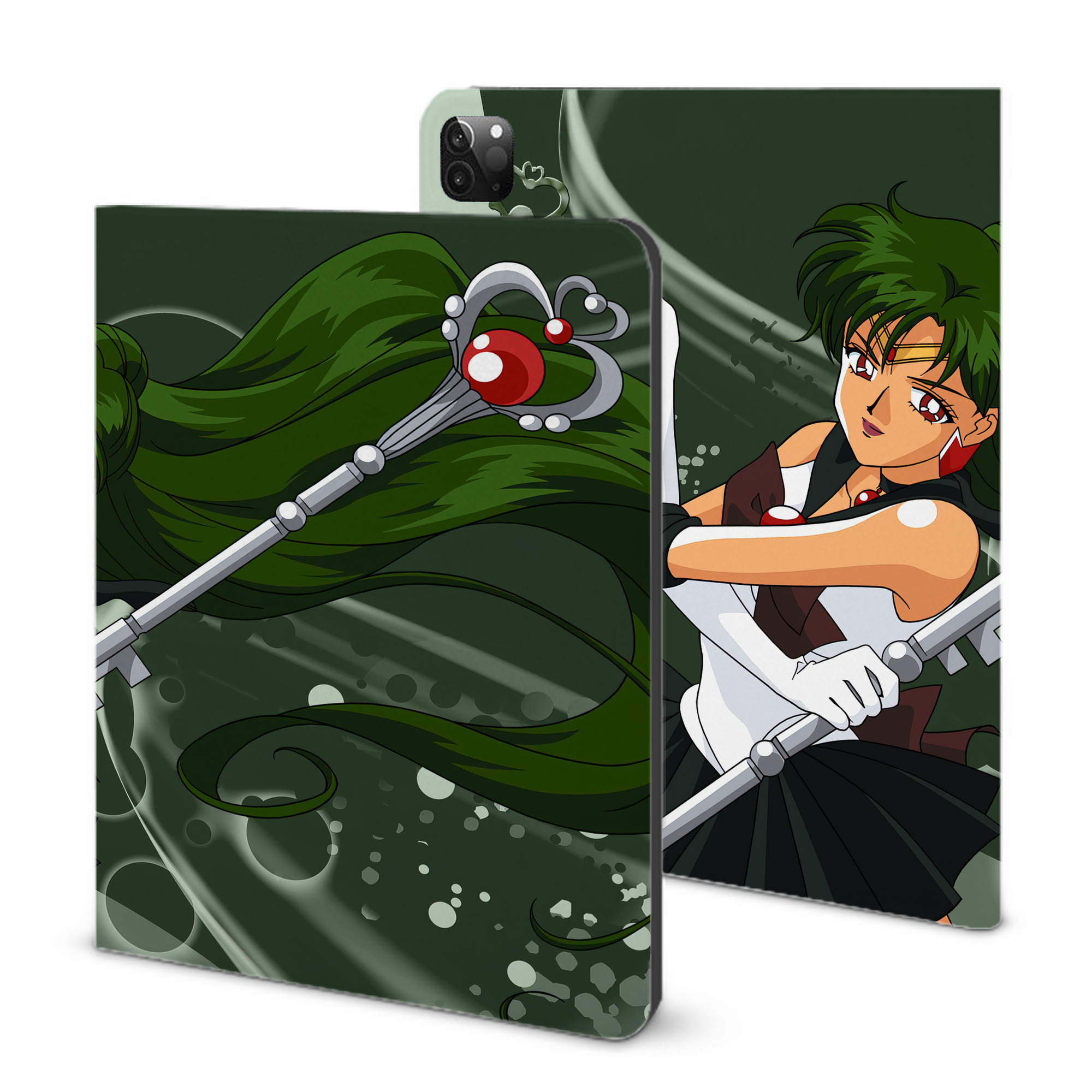 （画像用） 美少女戦士セーラームーン Sailor Moon IPadケース ペンホルダー付き ブックスタイルデザイン